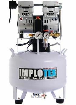 850w Silencieux Flüsterkompressor 55db Leise Ölfrei Wartungsfrei Implotex
