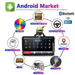 9 Double 2din Android 10.0 Voiture Stereo Radio Fm Mp5 Lecteur Sat Nav Gps Bt Pour Vw