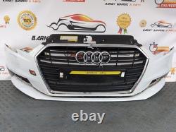 AUDI A3 S3 S LINE 2016-2019 PARE-CHOCS AVANT 8V3807437AM BLANC RESTYLÉ