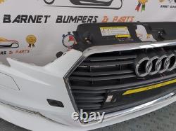 AUDI A3 S3 S LINE 2016-2019 PARE-CHOCS AVANT 8V3807437AM BLANC RESTYLÉ