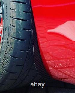 Alfa Romeo Giulia Protège-arches en fibre de carbone / Garde-boue / Bavettes