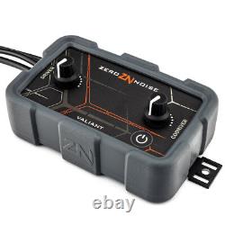 Amplificateur d'interphone ZeroNoise Valiant 9v avec batterie interne et câble d'alimentation 12v