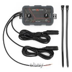 Amplificateur d'interphone ZeroNoise Valiant 9v avec batterie interne et câble d'alimentation 12v