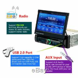 Android8.0 7 Stereo Radio Voiture DVD Gps Navi Simple 1 Din Bluetooth Caméra Mp5 +