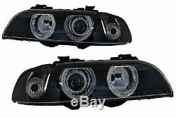 Angel Eyes Scheinwerfer Für Bmw 5er E39 Limousine Touring 96-03 Nur Halogène