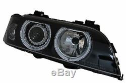 Angel Eyes Scheinwerfer Für Bmw 5er E39 Limousine Touring 96-03 Nur Halogène