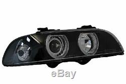 Angel Eyes Scheinwerfer Für Bmw 5er E39 Limousine Touring 96-03 Nur Halogène