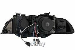 Angel Eyes Scheinwerfer Für Bmw 5er E39 Limousine Touring 96-03 Nur Halogène