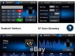 Autoradio Avec Bluetooth Dab Touchscreen Navigation 7 Bildschirm Gps Usb Mp3 1din