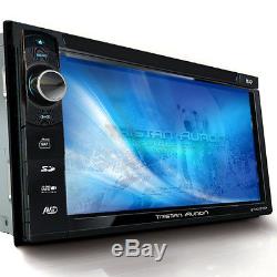 Autoradio Mit Bildschirm Dab + Bluetooth 2 Din Doppel DVD Usb Mp3 Navigation Gps