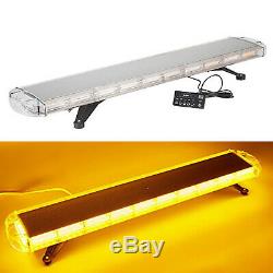Bar Lampe Clignotant D'urgence Beacon 51 ' ' 96 Led Orange Voiture Avertissement Lumière Stroboscopique