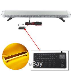 Bar Lampe Clignotant D'urgence Beacon 51 ' ' 96 Led Orange Voiture Avertissement Lumière Stroboscopique