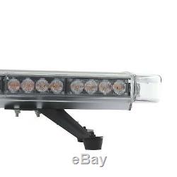 Bar Lampe Clignotant D'urgence Beacon 51 ' ' 96 Led Orange Voiture Avertissement Lumière Stroboscopique