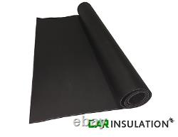 Barrière d'insonorisation en caoutchouc PeaceMAT XX4 de 4m pour réduction du bruit de plancher MLV dans un fourgon