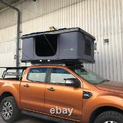 Black Overland Expedition Hard Shell Pop-up 2 Person Roof Top Camping Tente