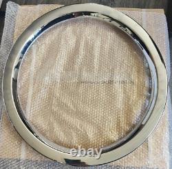 Bordures de roues en chrome extérieur Levc Txe (ensemble de 4)