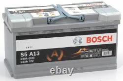 Bosch S5a13 Batterie De Voiture 12v Agm Arrêt De Démarrage 5 Ans Type De Garantie 019