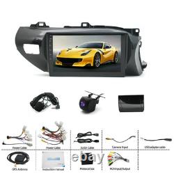 Carplay pour Toyota Hilux 2015-2023 Radio stéréo WIFI GPS Navigation par satellite 64 Go