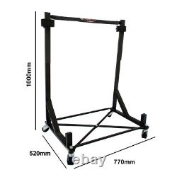 Chariot de rangement pour hardtop convertible universel noir 050