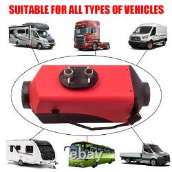 Chauffage Diesel Air LCD Dispaly 5kw 12v Pour Camion Camping-car Bateau De Camping-car 5000w