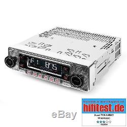 Classic Oldtimer Youngtimer Retro Radio Autoradio Usb Sd Lecteur Mp3 Mp3 Bluetooth