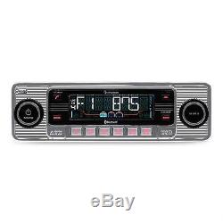 Classic Oldtimer Youngtimer Retro Radio Autoradio Usb Sd Lecteur Mp3 Mp3 Bluetooth