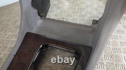 Console centrale BMW E38 avec finition en bois gris Série 7 Sport