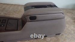 Console centrale BMW E38 avec finition en bois gris Série 7 Sport