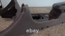 Console centrale BMW E38 avec finition en bois gris Série 7 Sport