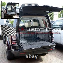 Convient Land Rover Discovery 4 Tapis de coffre matelassé avec garde de chien (2009-2016) 214