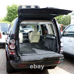 Convient Land Rover Discovery 4 Tapis de coffre matelassé avec garde de chien (2009-2016) 214