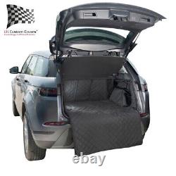 Convient pour Range Rover Evoque Tapis de coffre matelassé avec protection pour chien sur mesure (2023 et plus récent) 633