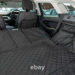 Convient pour Range Rover Evoque Tapis de coffre matelassé avec protection pour chien sur mesure (2023 et plus récent) 633