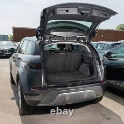Convient pour Range Rover Evoque Tapis de coffre matelassé avec protection pour chien sur mesure (2023 et plus récent) 633