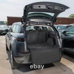Convient pour Range Rover Evoque Tapis de coffre matelassé avec protection pour chien sur mesure (2023 et plus récent) 633