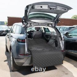 Convient pour Range Rover Evoque Tapis de coffre matelassé avec protection pour chien sur mesure (2023 et plus récent) 633