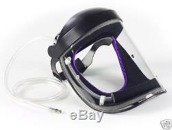 Crusader Lite Air Fed Visor, Masque De Peinture En Aérosol