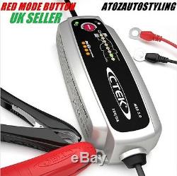 Ctek Multi Mxs 5.0 12v Smart Batterie Entièrement Automatique Chargeur Uk Plug