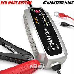 Ctek Multi Mxs 5.0 12v Smart Batterie Entièrement Automatique Chargeur Uk Plug