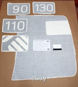 Décalcomanie de capot anti-reflet en noir mat pour Land Rover Defender L663 Genuine VPLEP0544