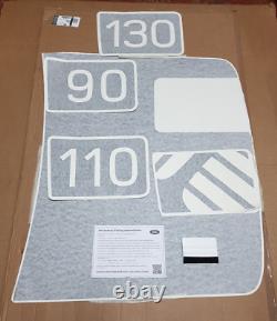 Décalcomanie de capot anti-reflet en noir mat pour Land Rover Defender L663 Genuine VPLEP0544