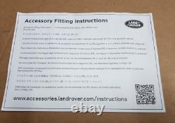 Décalcomanie de capot anti-reflet en noir mat pour Land Rover Defender L663 Genuine VPLEP0544