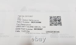 Décalcomanie de capot anti-reflet en noir mat pour Land Rover Defender L663 Genuine VPLEP0544