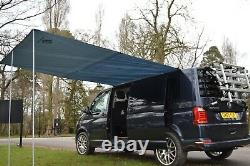 Delux Sun Canopy Auvent Vw Camper Van Motorhome Camper Car 2.4m X 3m Gris Foncé