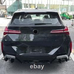 Diffuseur arrière M-Sport pour BMW X3 G45 2025+ en noir brillant