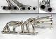 Échappement En Acier Inoxydable Non Collecteur Cat Lexus Is200 1g-fé 1998 2.0 2005