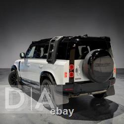 Échelle latérale rabattable déployable noire pour Land Rover Defender 90 110 L663 2020+