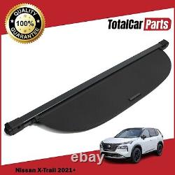 Étagère à colis rétractable Noir Couverture de coffre arrière pour Nissan X-trail T33 2021+