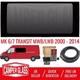 Fenêtre De Confidentialité Fixe Côté Passager Mk6/7 Ford Transit Mwb/lwb 00-14 Et Kit De Montage