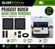 Fen&ecirc;tres De Portes Battantes Peugeot Boxer Avec Kit D'installation Diy
